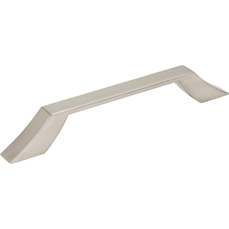 Jeffrey Alexander 128 mm Center-to-Center Satin Nickel Square Royce Cabinet Pull 798-128SN